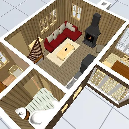 Norwegisches Holzhaus * Нойруппин